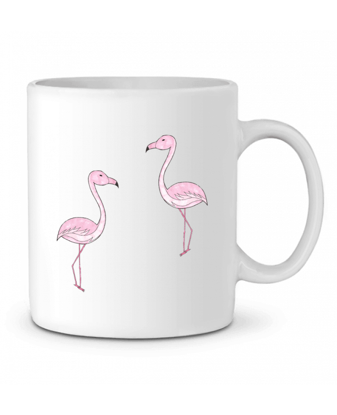 Ceramic Mug Flamant Rose Dessin by K-créatif