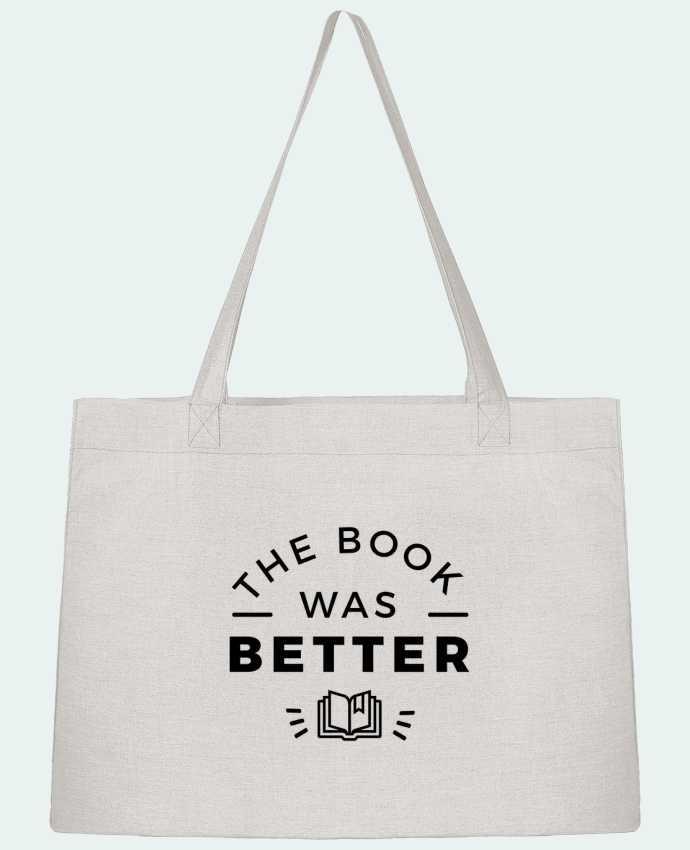 Shopping tote bag Stanley Stella The book was better by Nana