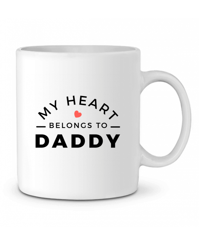 Mug  My heart belongs to daddy par Nana