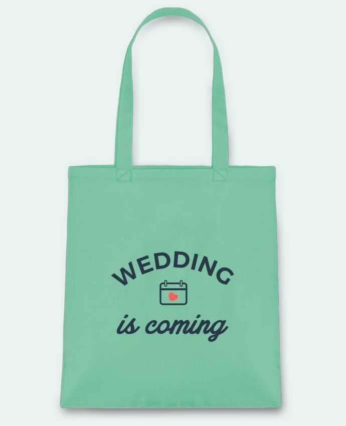 Tote Bag cotton Wedding is coming by Nana