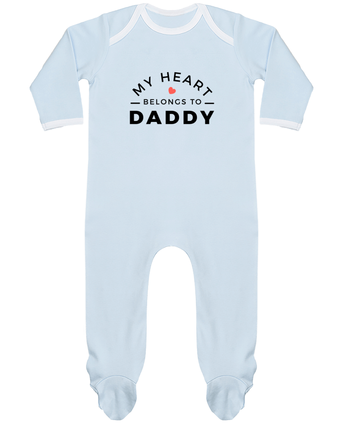 Body Pyjama Bébé My heart belongs to daddy par Nana