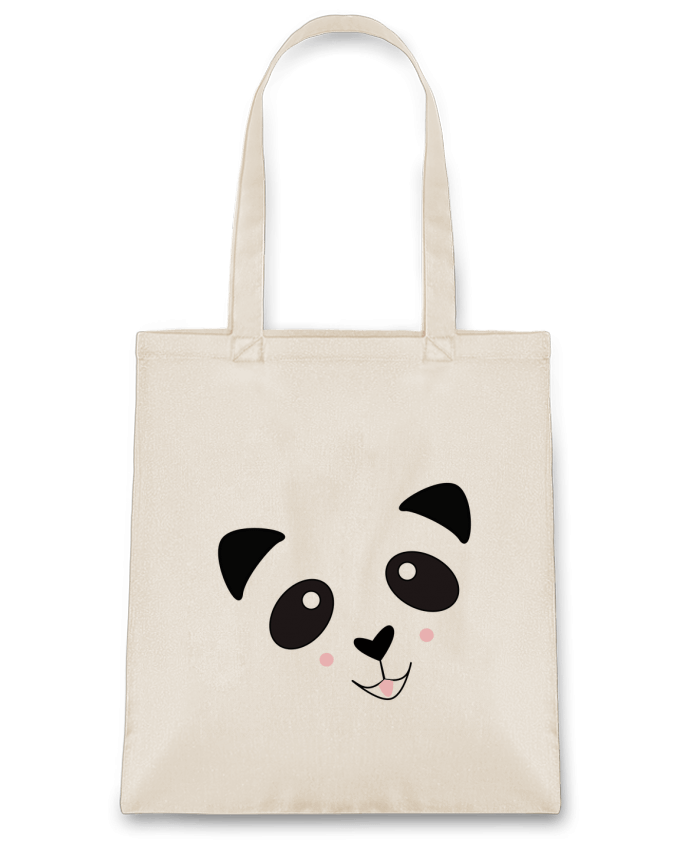 Bolsa de Tela de Algodón Bébé Panda Mignon por K-créatif