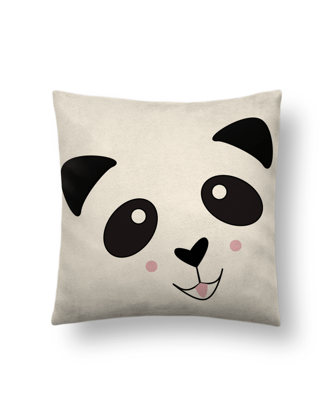 Coussin suédine Bébé Panda Mignon par K-créatif