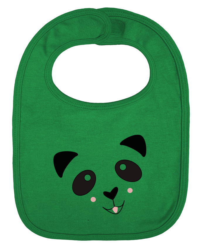 Bavoir bébé uni Bébé Panda Mignon par K-créatif