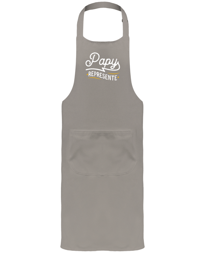 Tablier avec poches Papy represente cadeau par Original t-shirt