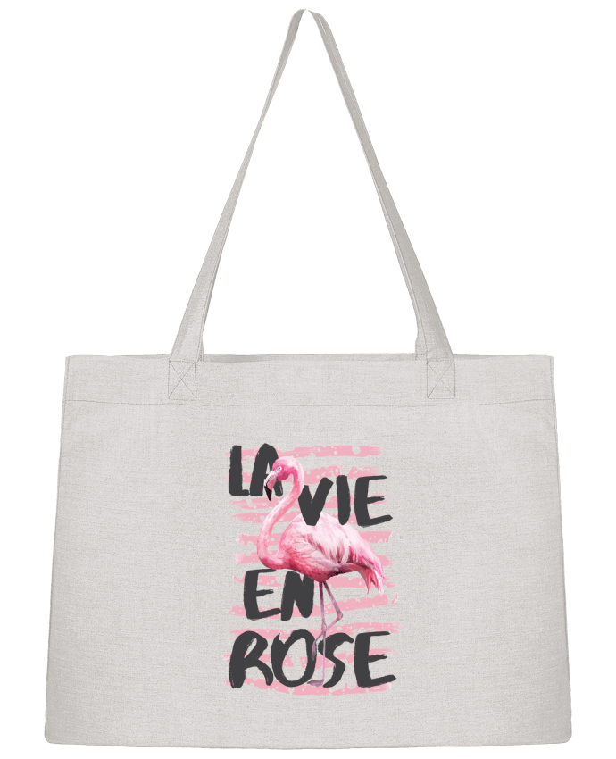 Shopping tote bag Stanley Stella La vie en rose by tunetoo