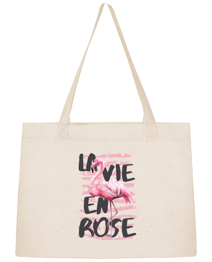 Shopping tote bag Stanley Stella La vie en rose by tunetoo