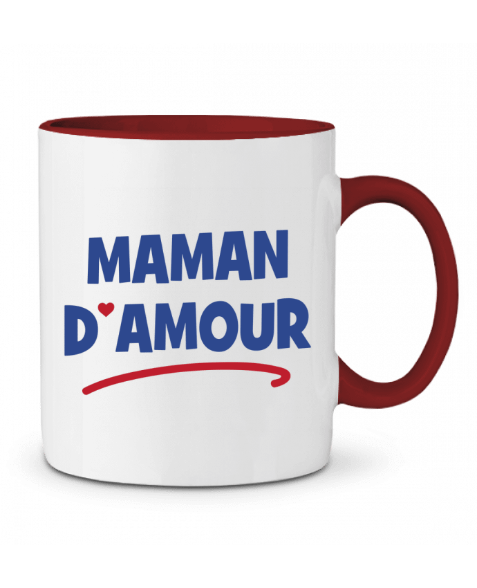 Mug bicolore Maman d'amour tunetoo