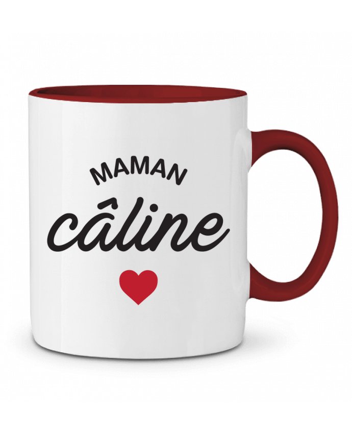 Two-tone Ceramic Mug Maman câline tunetoo