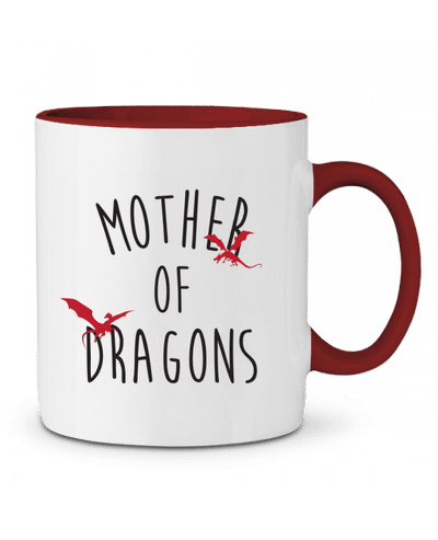 Mug bicolore Mother of Dragons - Game of thrones tunetoo