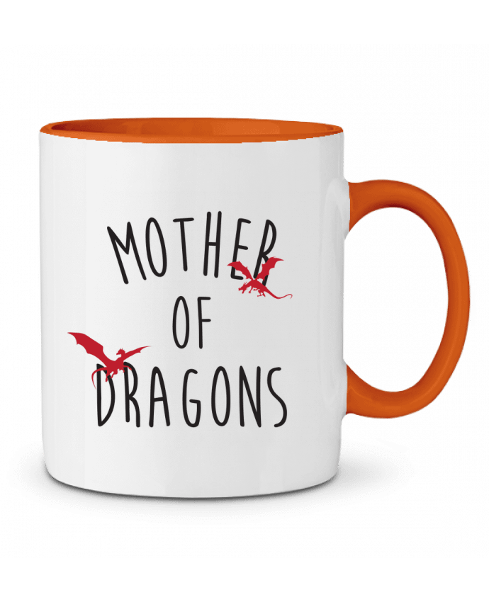 Taza Cerámica Bicolor Mother of Dragons - Game of thrones tunetoo