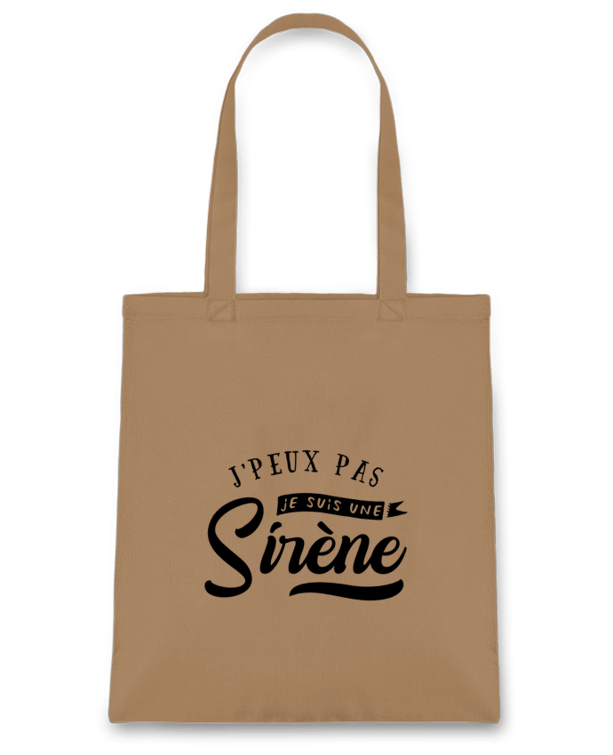 Tote Bag cotton Je suis une siréne by Original t-shirt