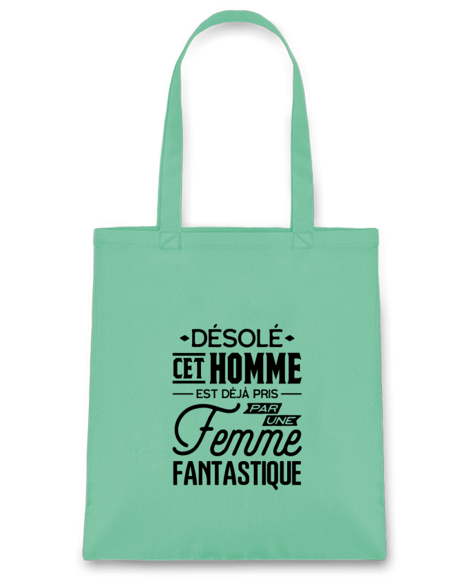 Tote Bag cotton Une femme fantastique by Original t-shirt