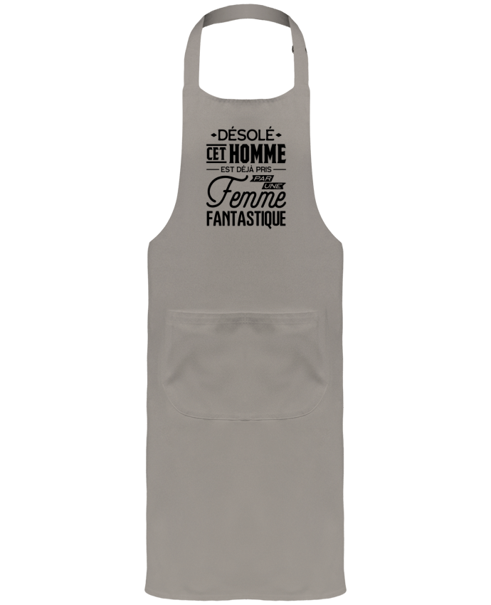 Tablier avec poches Une femme fantastique par Original t-shirt