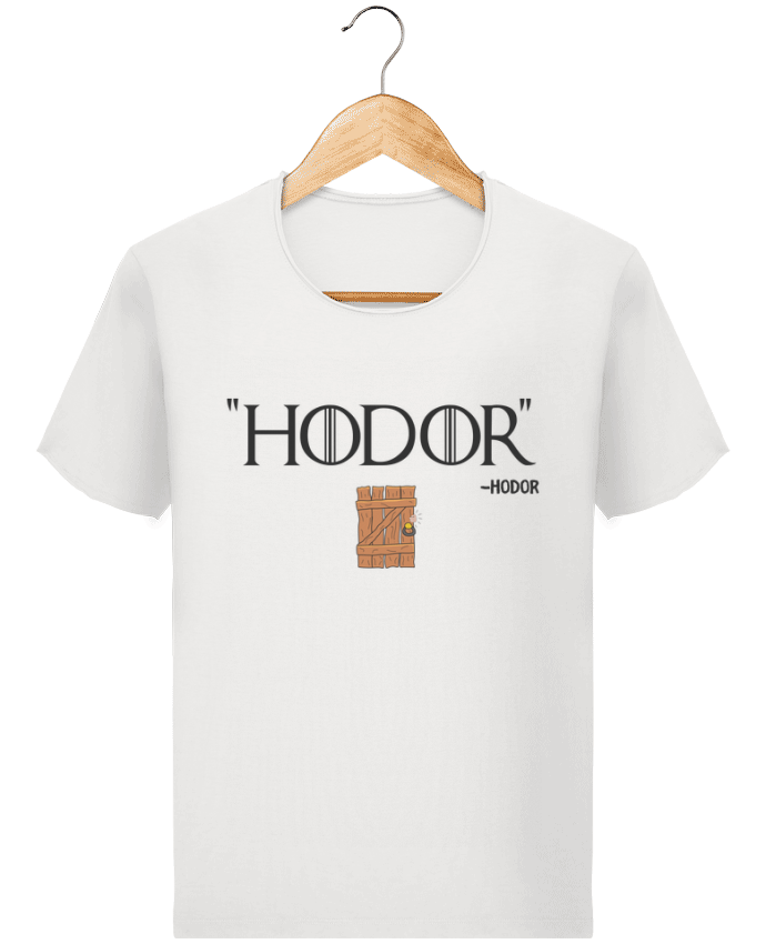  T-shirt Homme vintage Hodor par tunetoo