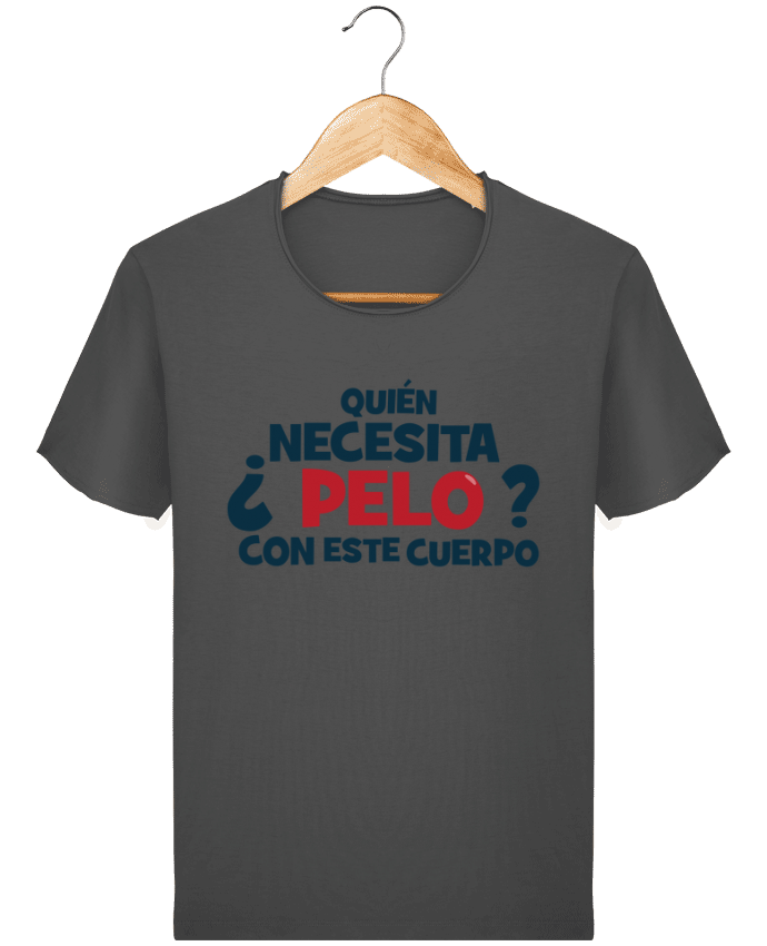  T-shirt Homme vintage Quién necesita pelo con este cuerpo par tunetoo