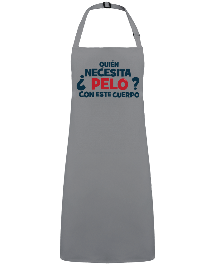 Delantal Sin Bolsillo Quién necesita pelo con este cuerpo por  tunetoo