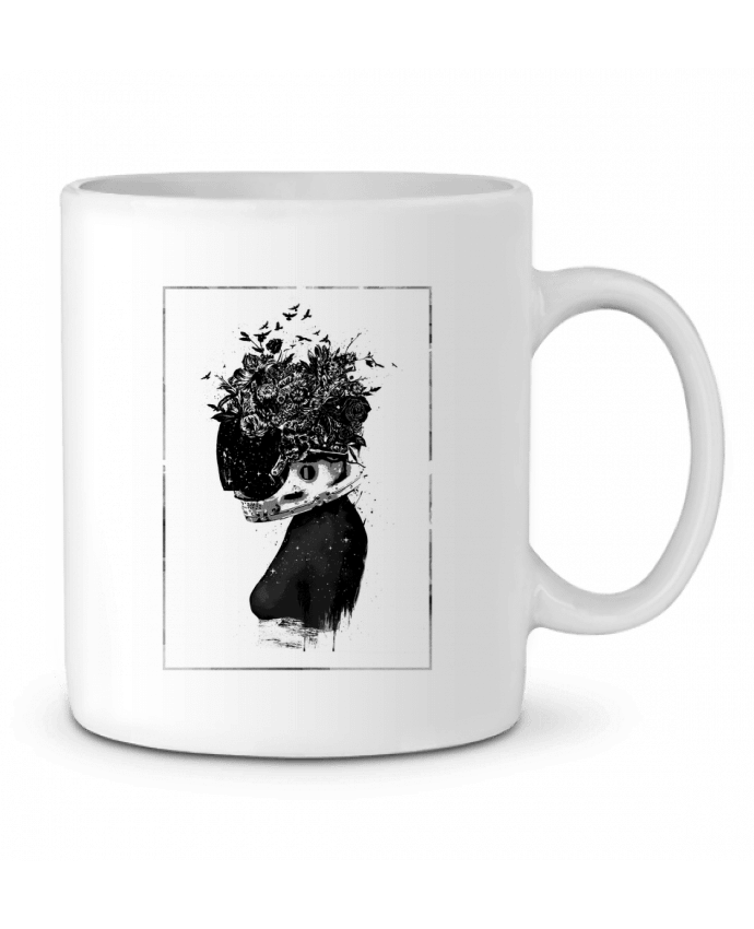 Ceramic Mug Hybrid girl by Balàzs Solti