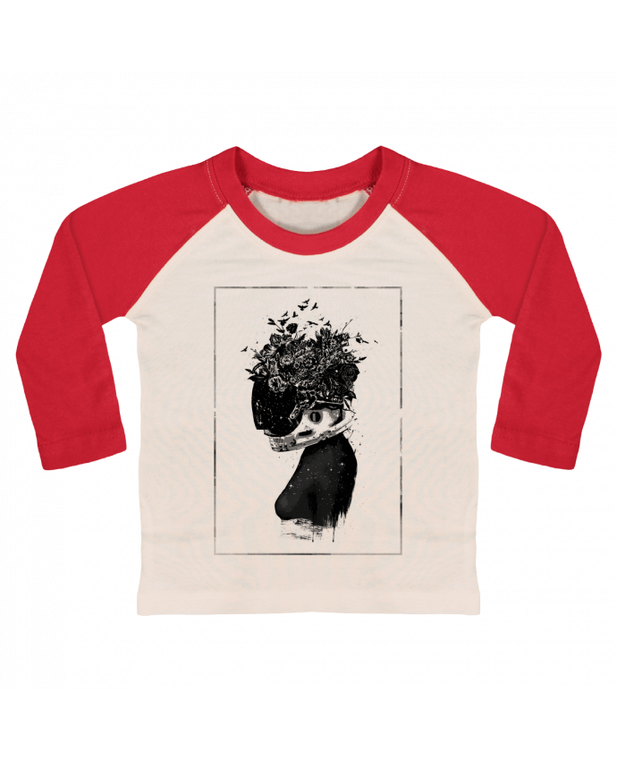 T-shirt baby Baseball long sleeve Hybrid girl by Balàzs Solti