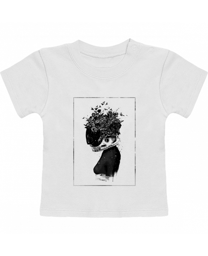 T-shirt bébé Hybrid girl manches courtes du designer Balàzs Solti