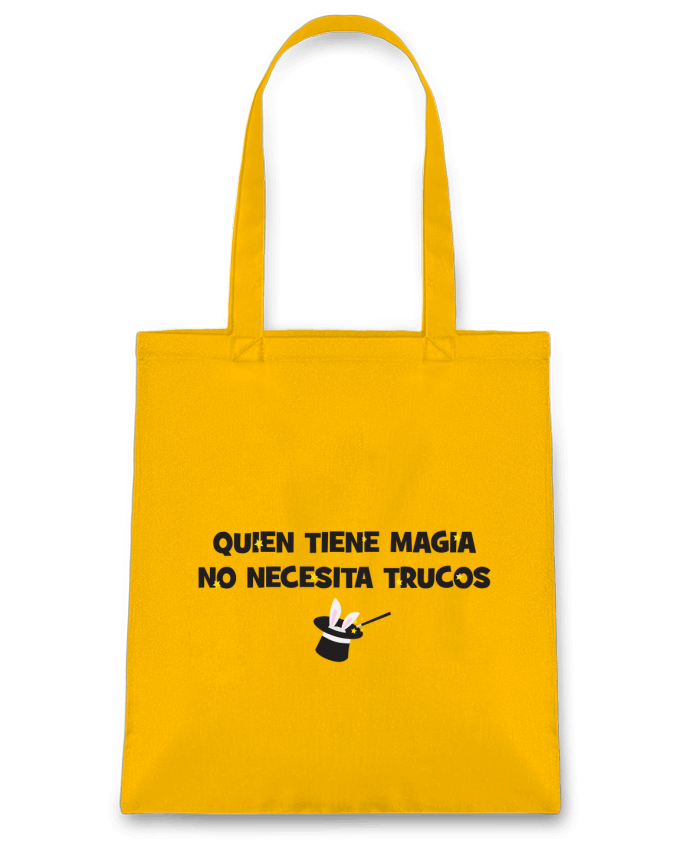 Bolsa de Tela de Algodón Quien tiene magia no necesita trucos por tunetoo