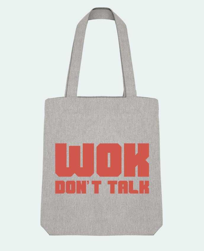 Tote Bag Stanley Stella Wok don't talk by tunetoo 