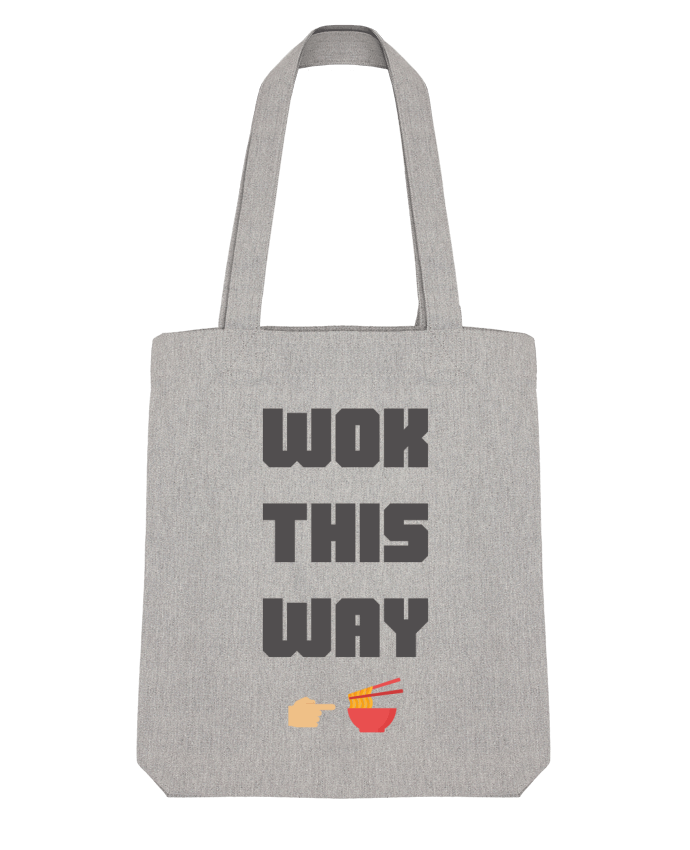 Tote Bag Stanley Stella Wok this way par tunetoo 