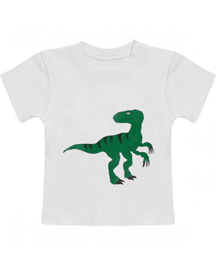 T-Shirt Baby Short Sleeve Dino manches courtes du designer tunetoo