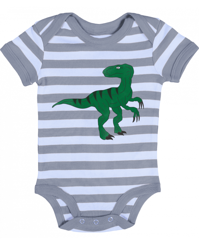 Baby Body striped Dino - tunetoo