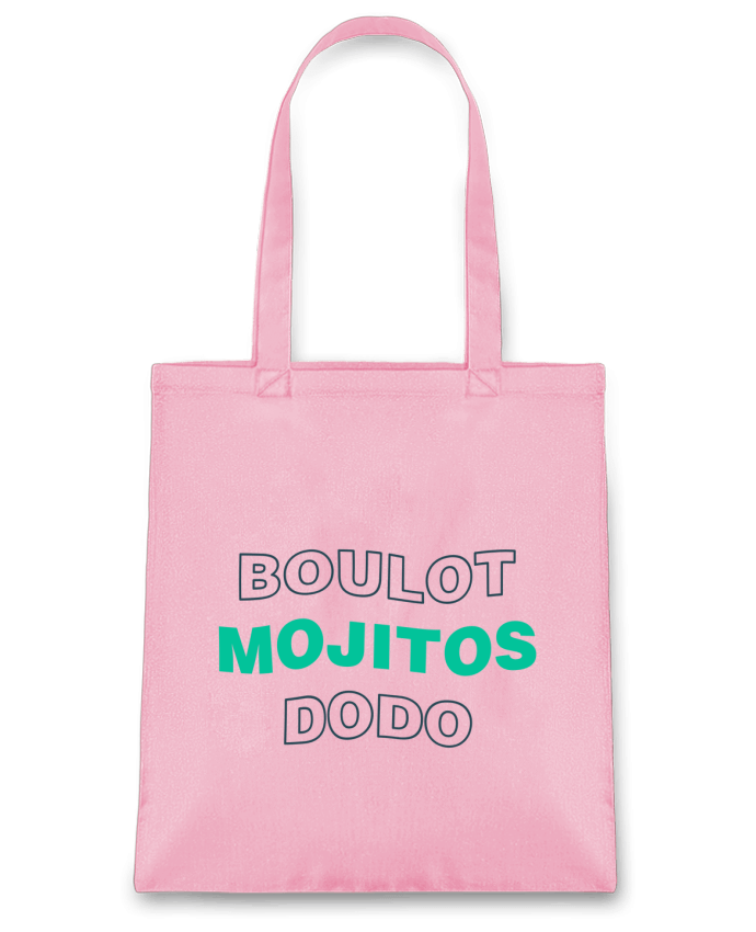 Tote Bag cotton Boulot mojitos dodo by tunetoo