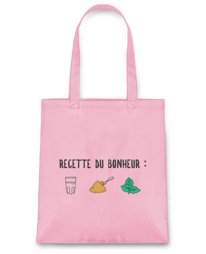 Tote-bag Recette du bonheur : Mojito par tunetoo