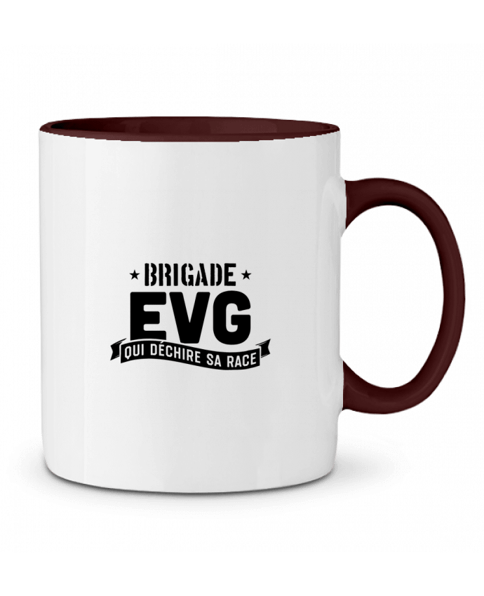 Two-tone Ceramic Mug Brigade evg Original t-shirt