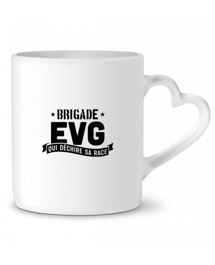 Mug coeur Brigade evg par Original t-shirt