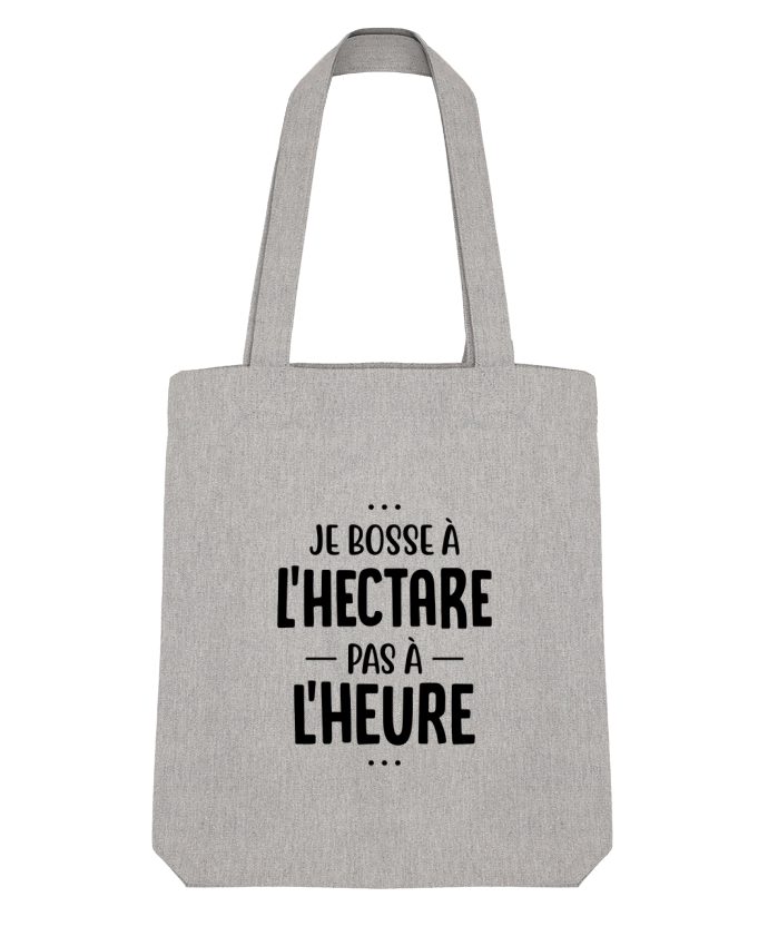 Tote Bag Stanley Stella Je bosse à l'hectare agriculteur by Original t-shirt 