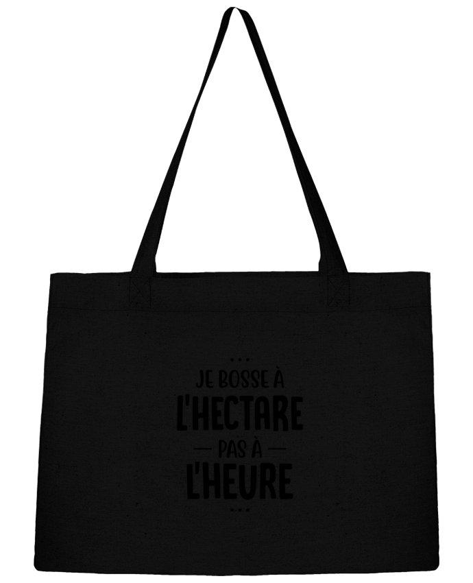 Shopping tote bag Stanley Stella Je bosse à l'hectare agriculteur by Original t-shirt