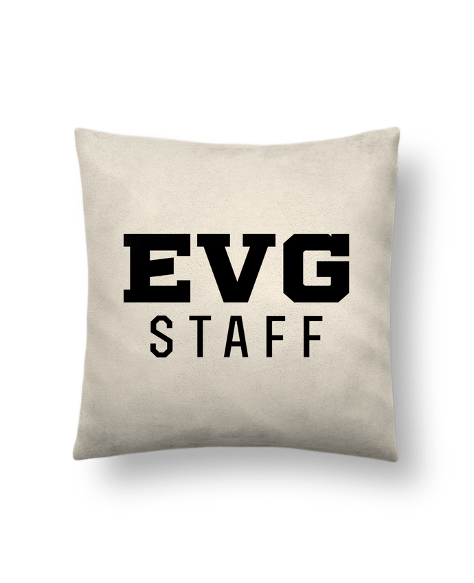 Cushion suede touch 45 x 45 cm Evg staff mariage by Original t-shirt