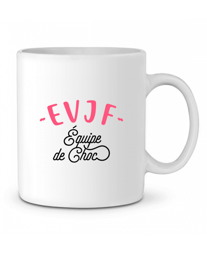 Taza Cerámica Evjf équipe de choc mariage por Original t-shirt