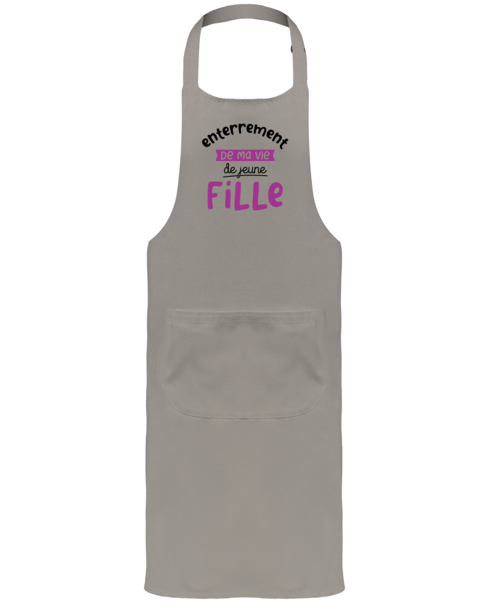 Garden or Sommelier Apron with Pocket Enterrement de ma vie de jeune evjf mariage by Original t-shirt