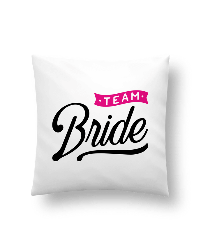 Cushion synthetic soft 45 x 45 cm Team bride evjf mariage by Original t-shirt