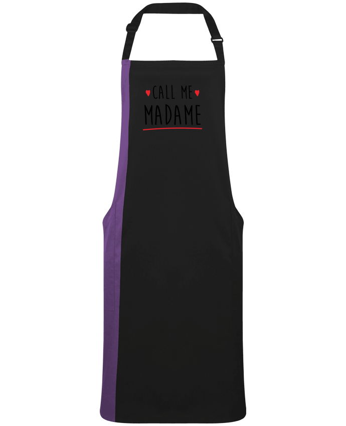 Two-tone long Apron Call me madame evjf mariage by  Original t-shirt