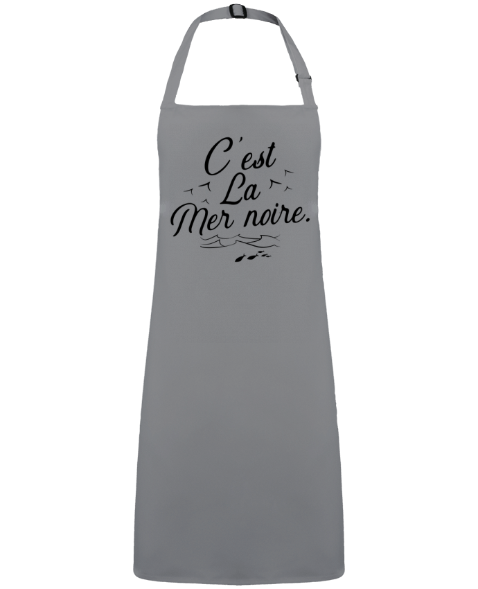 Tablier C'est la mer noire par  Original t-shirt