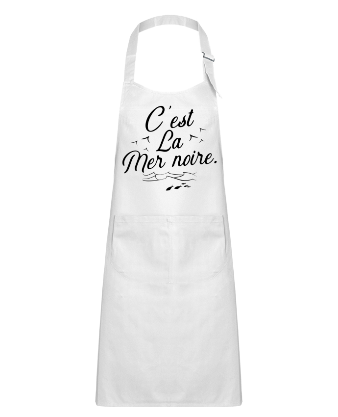 Tablier Enfant C'est la mer noire par Original t-shirt