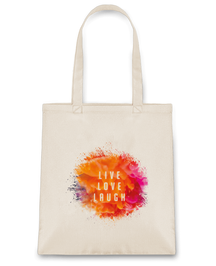 Tote-bag Live Love Laugh par Sonia Diao