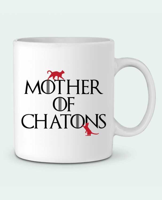 Ceramic Mug Mother of chatons by tunetoo