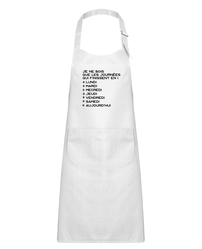 Tablier Enfant Les journées en i cadeau par Original t-shirt