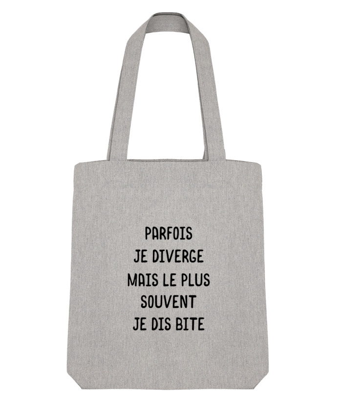 Tote Bag Stanley Stella Parfois je diverge cadeau by Original t-shirt 