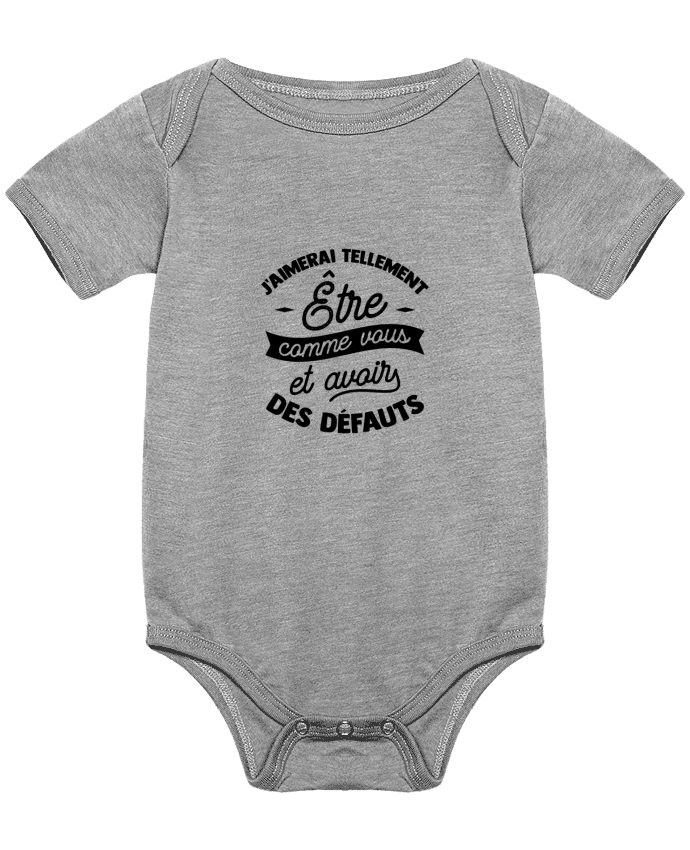 Body Bebé J'aimerai être comme vous cadeau por Original t-shirt