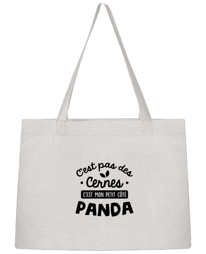 Sac Shopping C'est pas des cernes cadeau par Original t-shirt