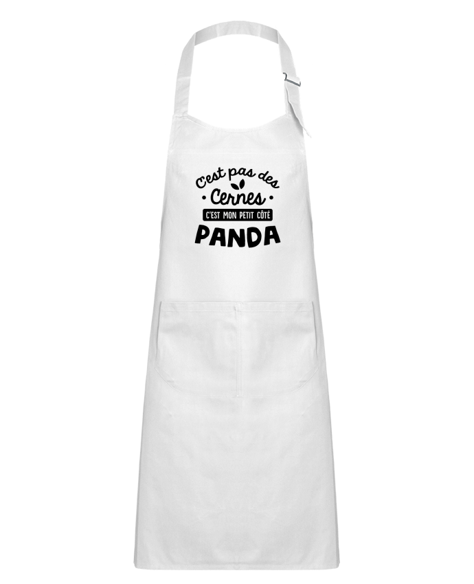 Tablier Enfant C'est pas des cernes cadeau par Original t-shirt
