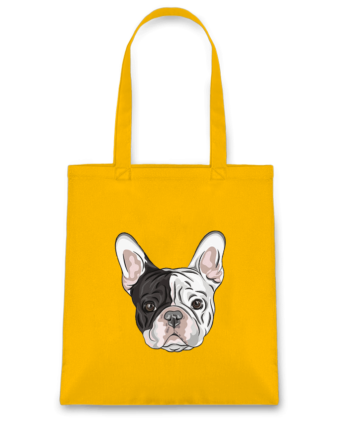 Tote Bag cotton Frenchy by caroline.c